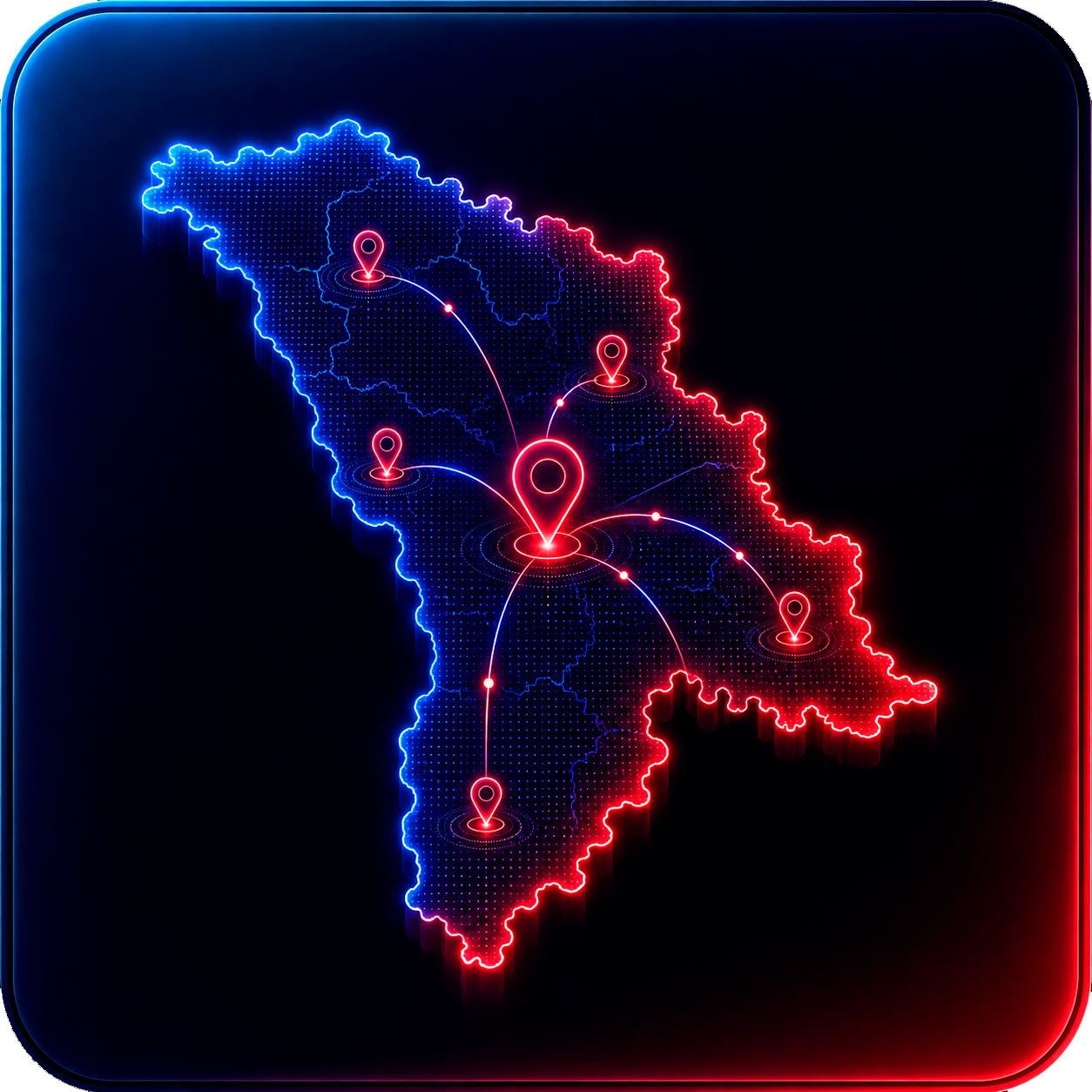 Города размещения